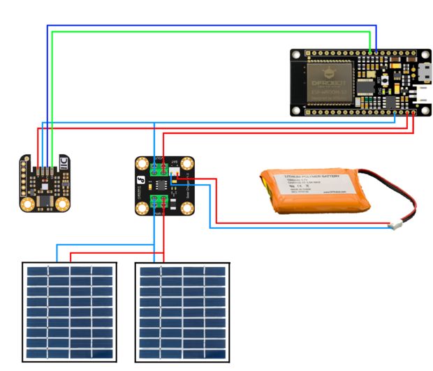 ESP32 Solar Weather Station's Assembly